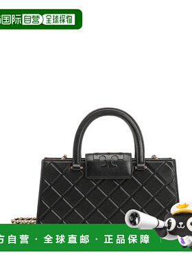 TORY BURCH 女士手提包 164763001 CO 黑色 Fleming East-West 单