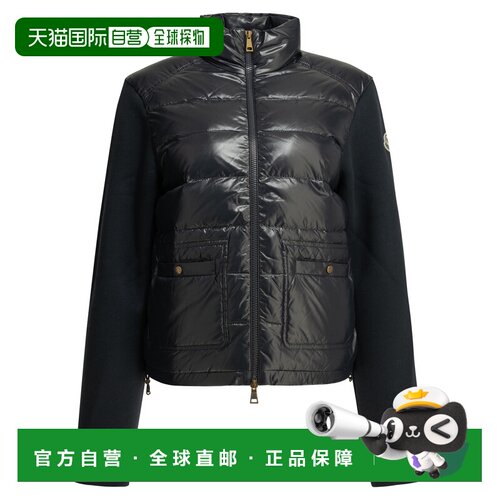 MONCLER 女士卫衣 8G00017D89BG6778 AW2026 蓝色 Quilted Zip-Up