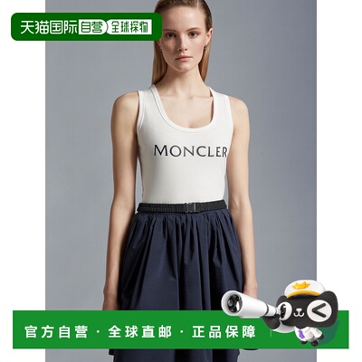 MONCLER 女士T恤 0938P0000189A0D033 SS2023 白色