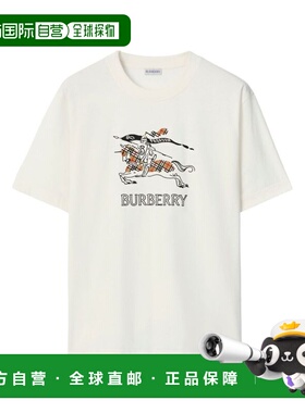 BURBERRY 男士T恤 8121034B7078 SS2026 浅棕色 Burberry T-Shirt