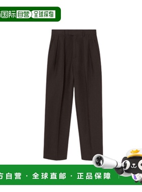 1h可退 潮奢 Loro Piana 诺悠翩雅 女士 Rodger 褶裥亚麻直筒裤 F