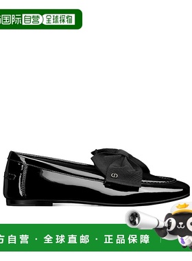 DIOR 女士芭蕾乐福鞋 KDF033PGOS900 AW2025 黑色 Diorissimo 乐