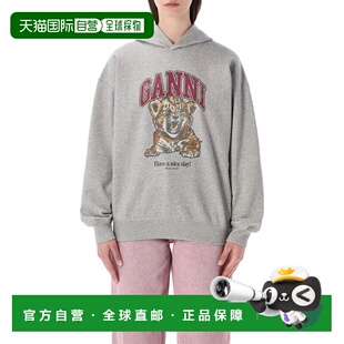 GANNI 女士卫衣 A106002411032920 SS2026 灰色