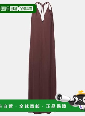 1h可退 潮奢 Adriana Degreas 女士 缎面长款连衣裙长裙