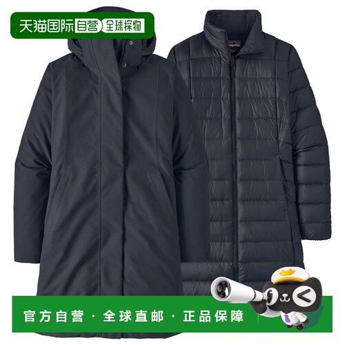 Patagonia 女士户外风衣 1023634SMOLDERBLUE CO 蓝色