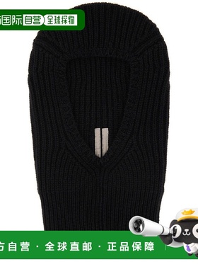 RICK OWENS 男士围巾 RU02E1490KWV09 AW2025 黑色