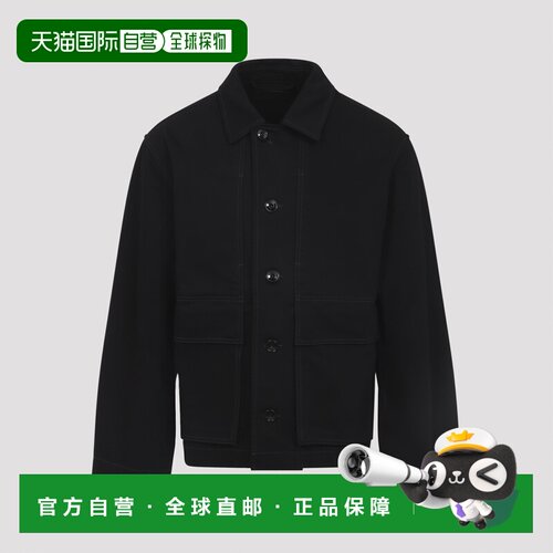 LEMAIRE 男士夹克 OW1223LD1055BK999 SS2026 黑色