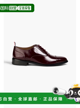 1h可退 潮奢 Thom Browne 汤姆 布朗 男士 漆皮牛津鞋 MFD250AL00