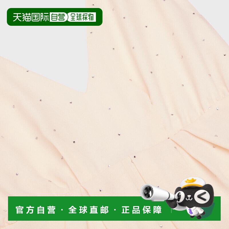 CELINE 女士半身裙 2R22G913S01EM SS2023 白色 貂皮极简垂坠连衣