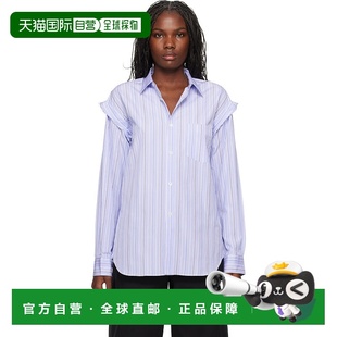Des GarÇons 川久保玲 1h可退 蓝色条纹衬衫 Comme 女士 FNB 潮奢