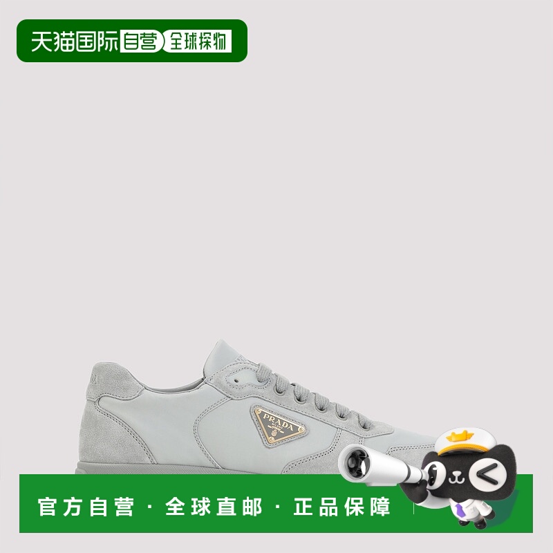 1h可退 PRADA 男士运动鞋 2EE436FG000D7CF0424 AW2025 灰色男鞋