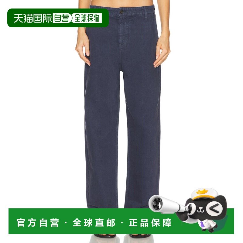 MiuMiu缪缪Old女士西装裤裤子女装直筒裤图片
