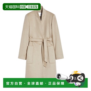 MAX MARA 女士外套 1016165206006 AW2025 花色 羊绒长袍大衣