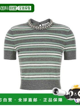 1h可退 SELF-PORTRAIT 女士T恤 PF25050TGR AW2025 灰色 Self-Por