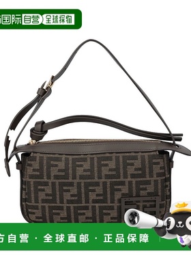 FENDI 女士斜挎包 8BS097AFPMF1GL7 SS2026 黑色单肩包