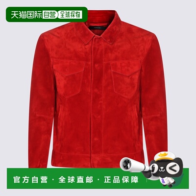 潮奢 Tom Ford 汤姆 福特 男士 红色夹克 LBI004LMS028RAI