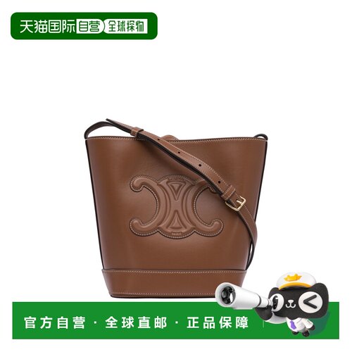 CELINE 女士斜挎包 113783DU304LU CO 棕色 BUCKE【付后1h可退】