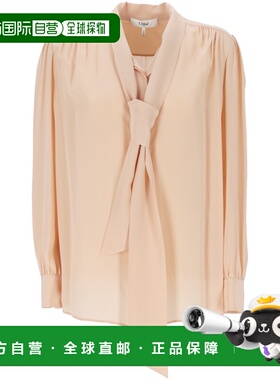 CHLOÉ 女士T恤 C24AHT020046H6 AW2024 粉红色 CHLOÉ blouse