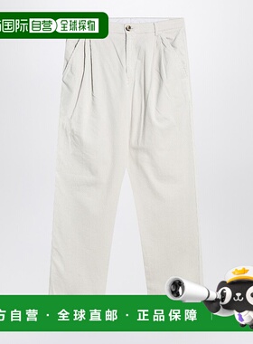 1h可退 潮奢 Brunello Cucinelli 布内罗 古奇拉利 男士 白色灯芯