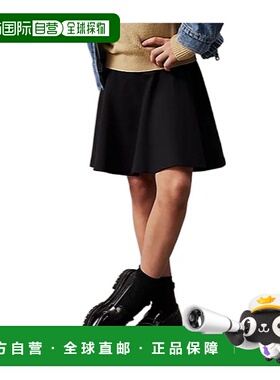 CALVIN KLEIN 女童半身裙 IG0IG02521BEH SS2025 黑色