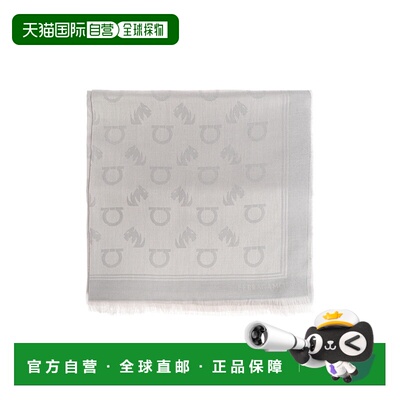 SALVATORE FERRAGAMO 男士围巾 520141STTIGAN785239LIGHTGREY