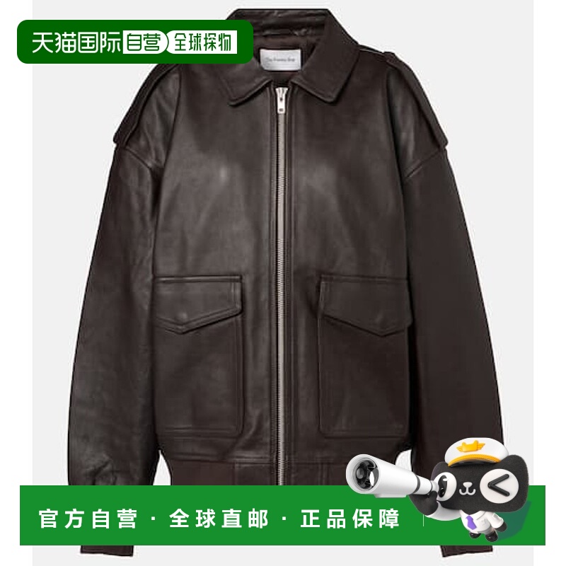 1h可退 潮奢 The Frankie Shop 女士 Viper 皮革夹克