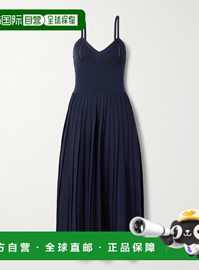 1h可退 潮奢 KHAITE 女士 无袖连衣裙 9597511 blue蓝色 舒适时尚