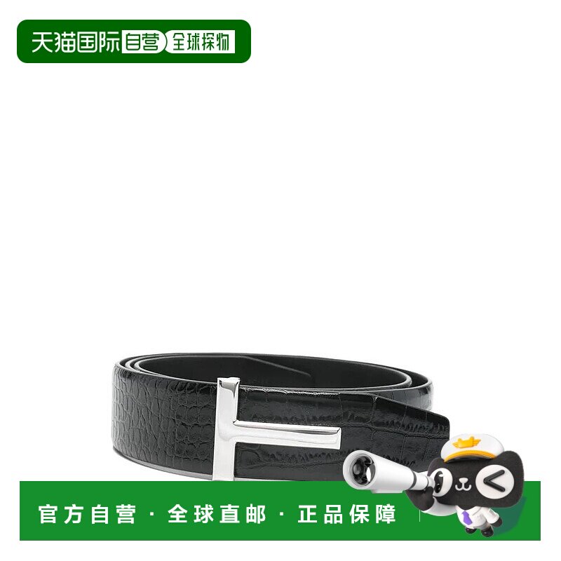1h可退 TOM FORD 男士腰带 LCL439STB178NAA SS2026 黑色 Tom For
