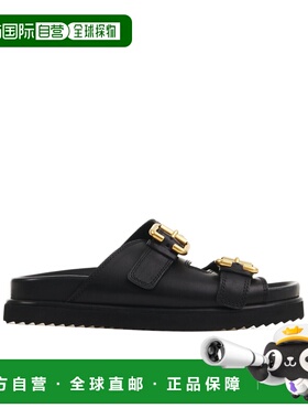 CHLOÉ 女士凉鞋 C24A04VLU001 AW2024 黑色 圆头拖鞋