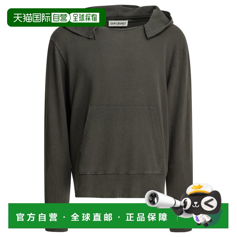 OUR LEGACY 男士卫衣 M2266RWBBLACK SS2026 灰色 "Relic" hoodie