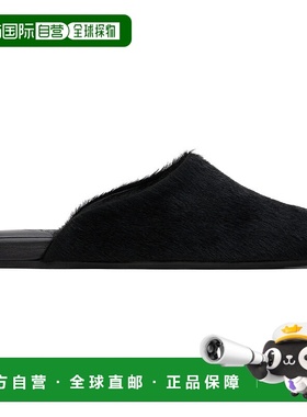 1h可退 潮奢 Ancient Greek Sandals 女士 黑色 The Slipper 拖鞋