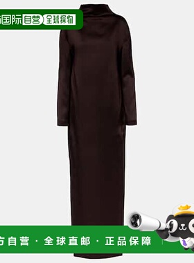 1h可退 潮奢 Tom Ford 汤姆 福特 女士 Cr&ecirc;pe 缎面睡裙礼服