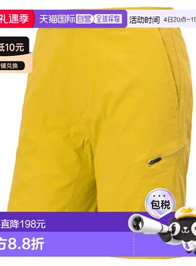mont-bell 男士短裤 1105791YL CO 黄色 O.D. Shorts Men's休闲裤