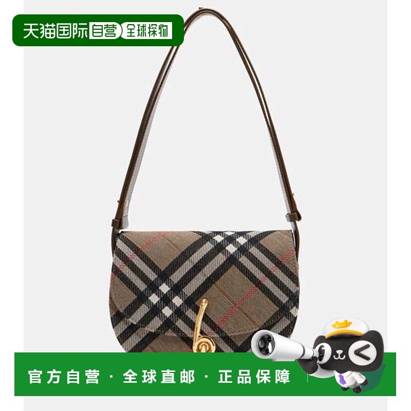 1h可退 潮奢 Burberry 巴宝莉 女士 系带格纹小挎包单肩包,箱包皮具/热销女包/男包,通用款女包,淘宝优惠券,粉丝福利购,淘宝优惠卷