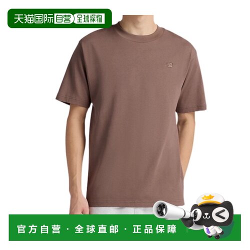 NEW BALANCE 男士T恤 MT41533ABP SS2026 棕色 短袖T恤