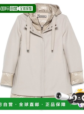 HERNO 女士外套 PI001966D333441985 AW2025 白色 Herno Flared P