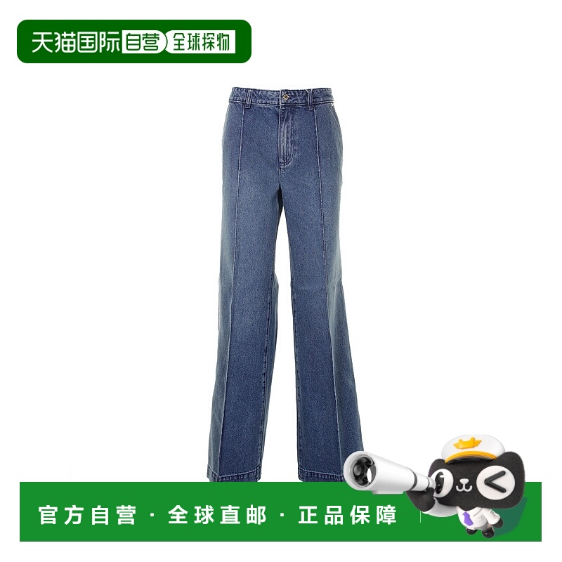 1h可退 MICHAEL KORS 女士休闲裤 MR4904QFAU913 SS2024 蓝色