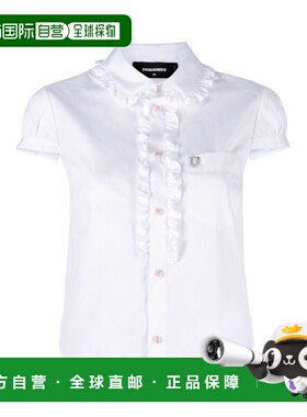 DSQUARED2 女士衬衫 S75DL0874S36275100WHITE SS2024