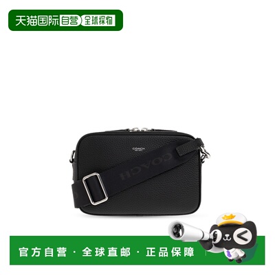 COACH 男士单肩包 CDV230BLK SS2026 黑色 Monogram shoulder bag