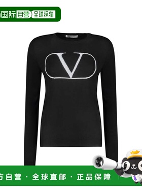 VALENTINO 女士卫衣 TB9KC02777J013BLACK AW2024