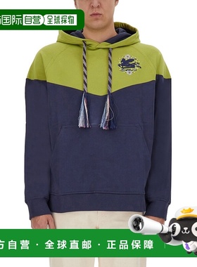 1h可退 ETRO 男士针织毛衣 MRMB0001AR201B0339 SS2024 蓝色卫衣