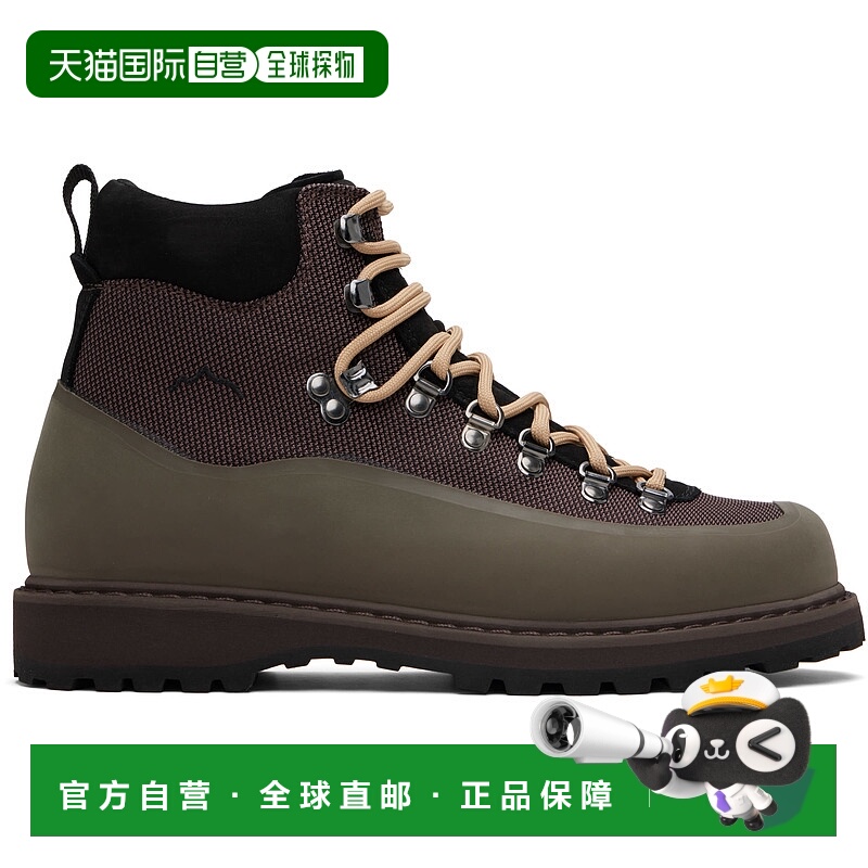 1h可退 潮奢 Diemme 男士 棕色 Roccia Vet Sport 踝靴 DI23FWRVM