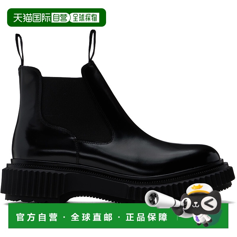 1h可退 潮奢 Adieu 男士 黑色 Type 191 切尔西靴 Type191