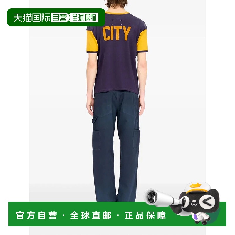 MAISON MARGIELA 男士T恤 S50GC0718S23988384PURPLEYELLOW