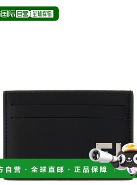 FENDI 男士钱包 7M0371AAIWF0GXN CO 黑色 'Slim Squared FF' car