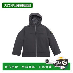 AW2022 STONE 771641034V0029 男童夹克 黑色 ISLAND