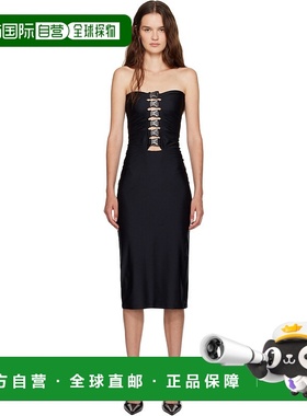 1h可退 潮奢 Coperni 女士 黑色 Multi Buckle 连衣裙 COPR231F50