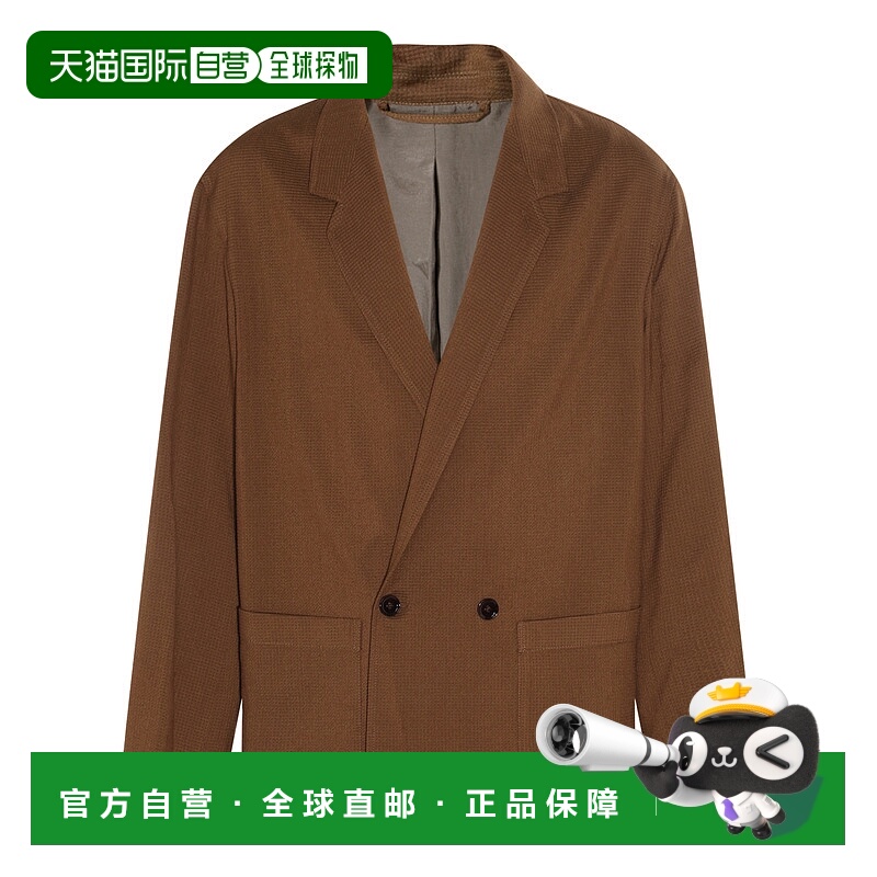 1h可退 潮奢 Lemaire 男士 双排扣西装外套 JA1012LF1107