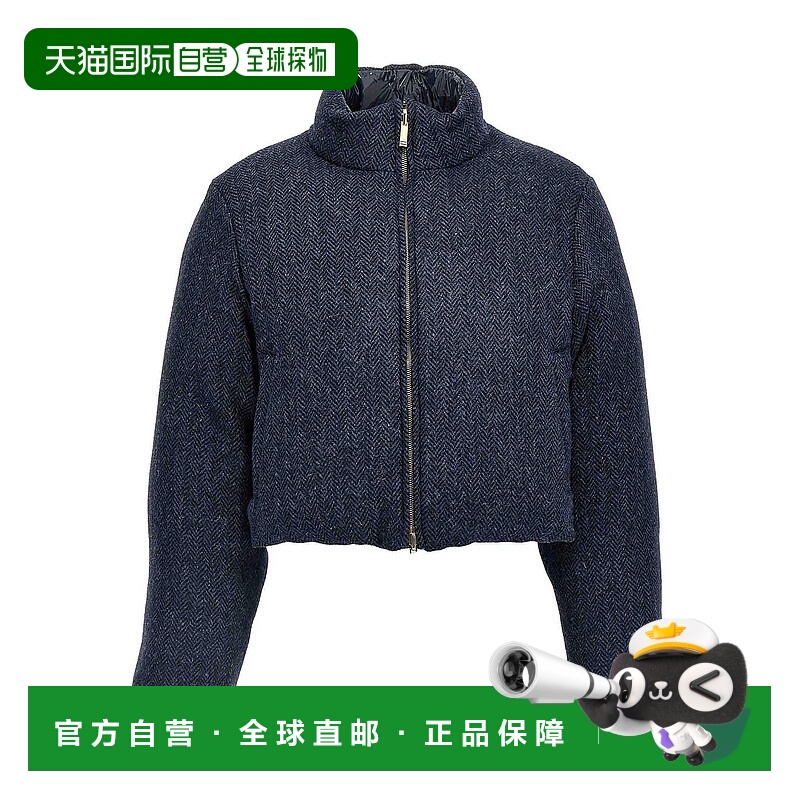 1h可退 THOM BROWNE 女士外套 FBD061X02508415 AW2024 蓝色