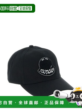 MONCLER 男士帽子 K20913B000300U082999 CO 黑色 'Baseball cap'